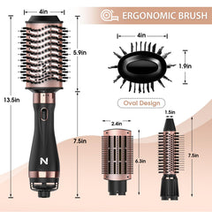Natrial Hair Dryer Brush offers salon-quality results at home for a polished look.