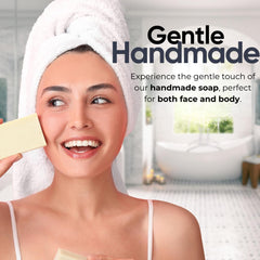 Natrulo Natural unscented soap suitable for all ages