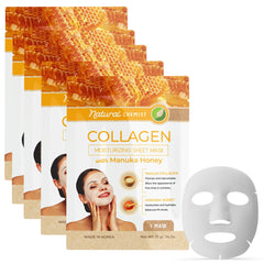 Natural Chemist: mascarilla en hoja con colágeno y miel de Manuka para hidratación y firmeza
