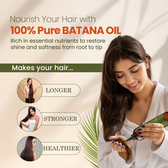 Natural Riches Batana: aplicación en cabello para control y brillo