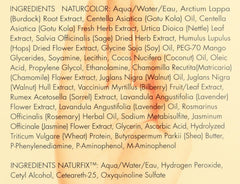 Naturcolor Ammonia-free formula preserves hair integrity during coloring.