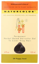 Naturcolor Poppy Seed Haircolor application demonstrates quick, even at-home results.