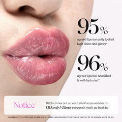 Nature Republic Honey Melting Lip Glitter 13 Aurora tono rosado suave para uso diario.