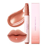 Nature Republic Labial Derretido de Miel 17 Rosa Beige: empaque compacto para viaje seguro y cómodo