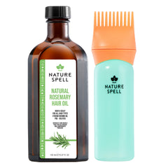 Nature Spell aceites romero en botella para uso diario en cuero cabelludo