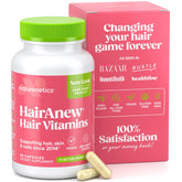 Naturenetics HairAnew bottle front for daily hair health support