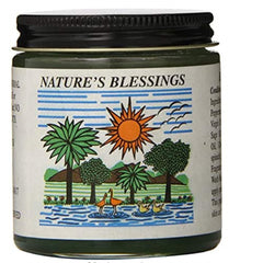 Nature's Blessings pomada para cabello, dúo, define peinado con aroma natural.