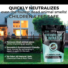Nature's Pure Edge usa zeolita especial para capturar olores persistentes sin fragancia