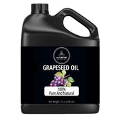 Naturevibe Botanicals Aceite de Uva en botella 32 onzas, hidratación suave para piel