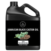 Naturevibe Botanicals Jamaican Black Castor Oil 32oz bottle ready for hair and skin care.