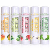 Naturistick 5-pack lip balms in a box for easy daily protection