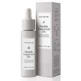 Naturium acido mandelico 12% con niacinamida en bote, cuidado suave para piel sensible.