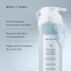 Naturium gel con avena coloidal, calma irritacion diaria.