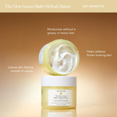 Naturium Glow Getter jar-closeup-texture displaying whipped formula rich in oils