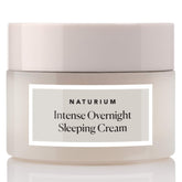 Naturium Intense Overnight Cream jar closeup highlights rich texture for overnight hydration