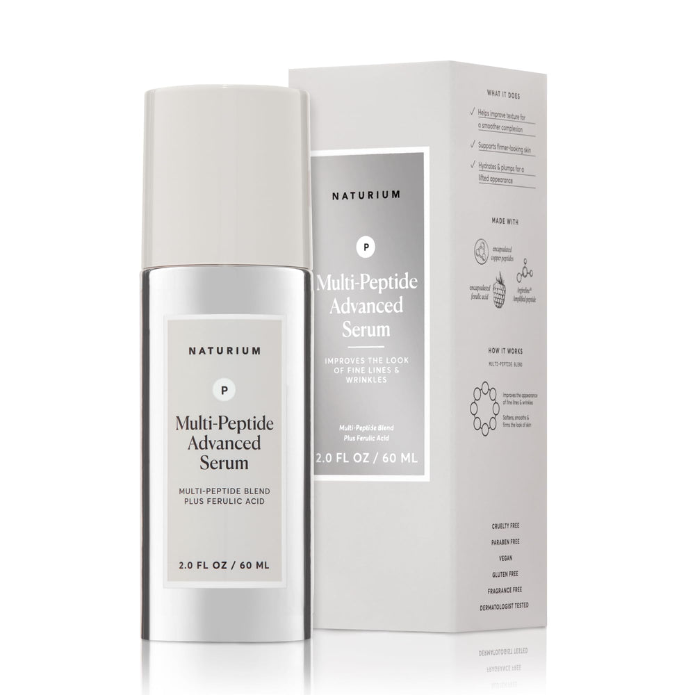 Naturium Multi-Peptide Serum Jumbo Bottle—promotes smoother skin texture