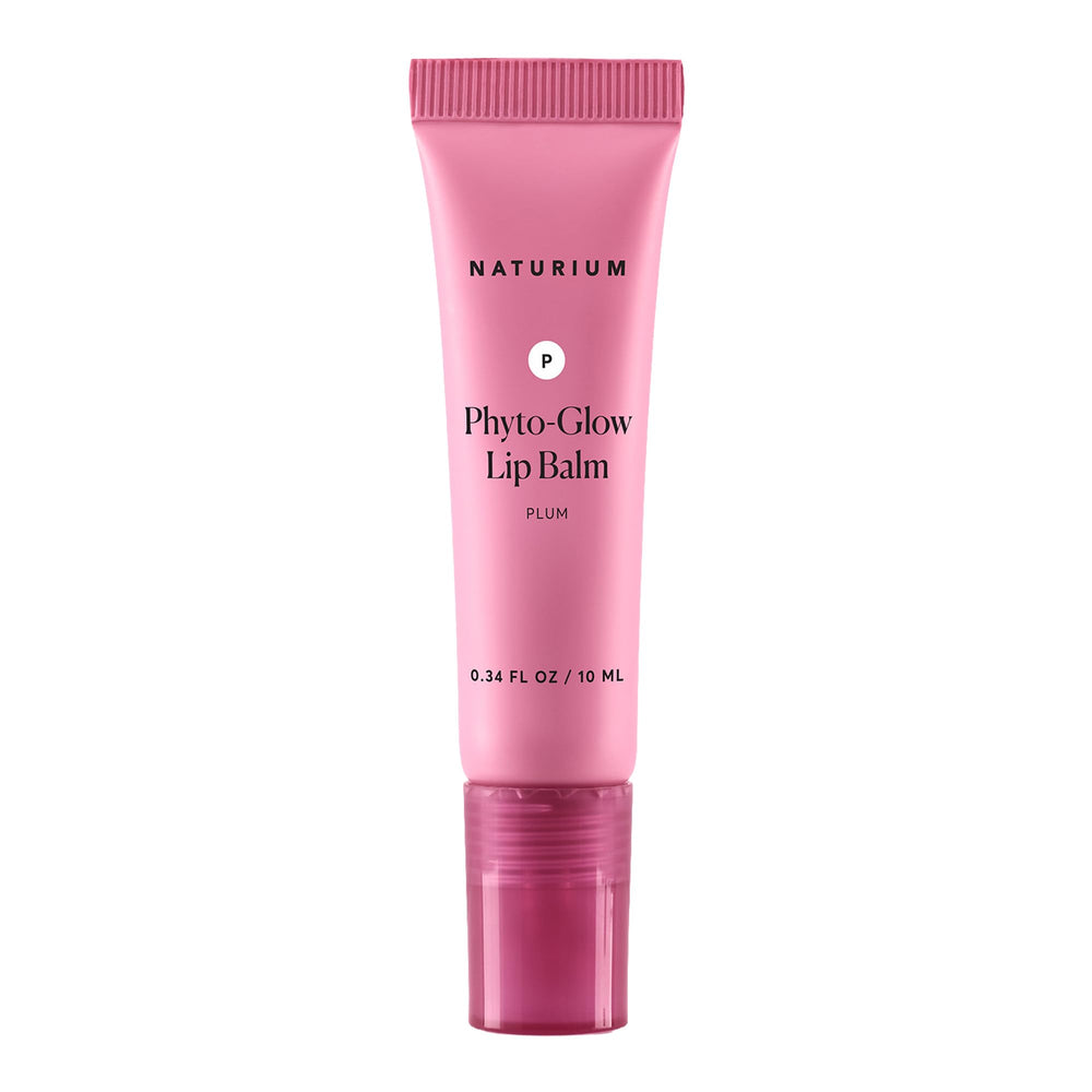 Naturium Phyto-Glow Bálsamo Labial hidrata labios secos para uso diario.