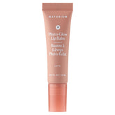 Naturium Phyto-Glow Lip Balm Latte tube highlights hydrating formula in a sleek design.