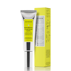 Naturium Retinaldehyde Cream Serum bottle with pump for easy nightly application and anti-aging care