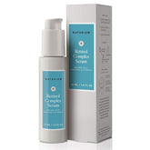 Naturium Retinol Complex Serum amber bottle close-up showing smooth texture focus.