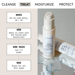Naturium Alpha Arbutin Serum 2% textura ligera y de rápida absorción.