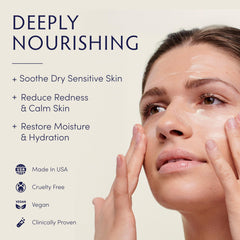 Cream texture swirl of Calendula Essential Hydrating Cream