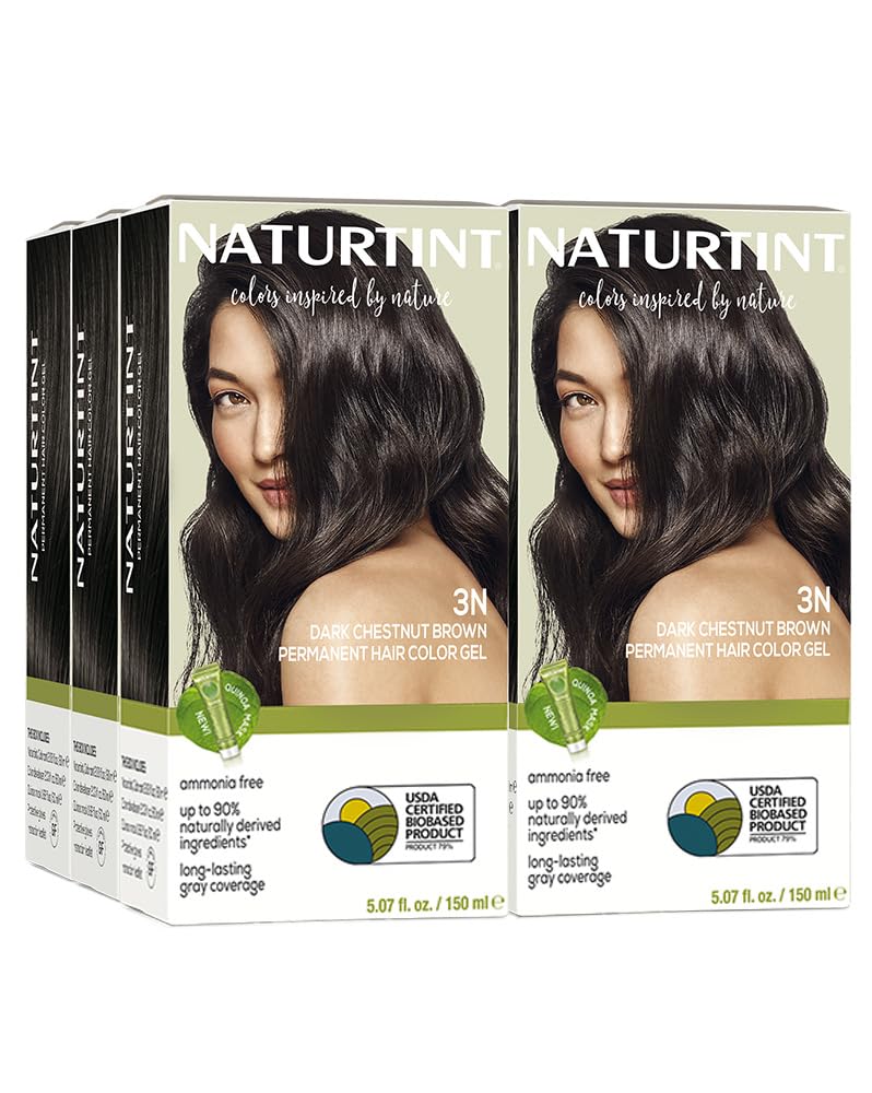 Naturtint 3N bottle for at-home color application with smooth mixing.