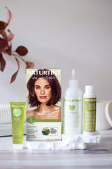 Naturtint 4M Mahogany Chestnut ingredients highlight plant-based care.