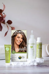 Naturtint 5G applied hair shows rich, natural-looking shade