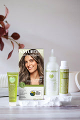 Naturtint 6N dark blonde color mix ready for mess-free application