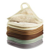 Natwag makeup remover cloth pack close-up shows soft fibers for gentle cleansing.