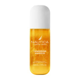 Nautica Tangerine Squeeze bottle closeup highlighting a bright citrus scent.
