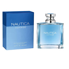 Nautica Voyage sleek spray bottle ready for use