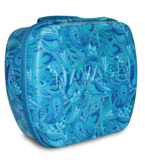 Navage Paisley travel case exterior protects gear during travel.