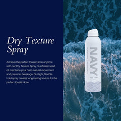 Navy Hair Care Navy Dry Texture Spray texture-building effect for natural fullness