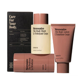 Nécessaire body essentials mini packaging illustrates sustainable packaging for eco-conscious users