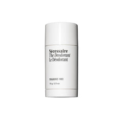 Nécessaire fragrance-free deodorant bottle offers long-lasting freshness.
