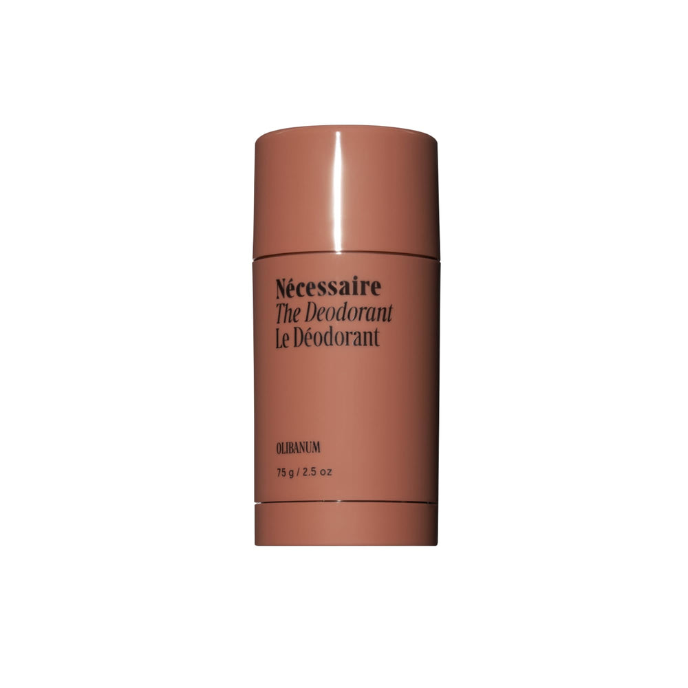 Nécessaire The Deodorant Olibanum bottle for all-day freshness.