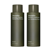 Nécessaire Rosemary Shampoo bottle shows the strengthening formula for thinning hair
