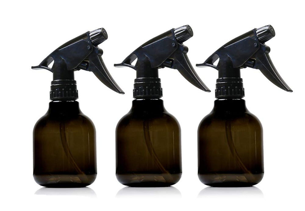 Nechtik 8oz spray bottle front view showing precise mist and compact design.