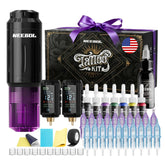 Neebol dual 1600mAh tattoo battery powering uninterrupted sessions