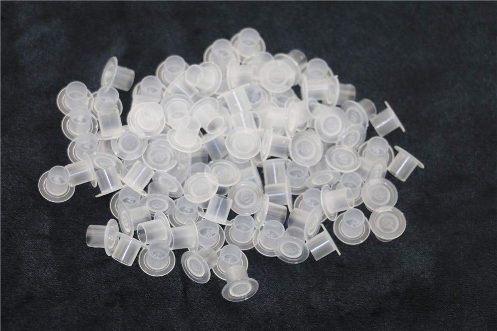Needlehouse tapas de tinta 10x8mm para tatuaje, compactas para pigmentos.