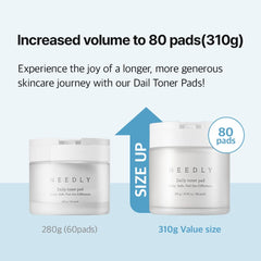 NEEDLY almohadilla exfoliante para reducción de poros y textura refinada
