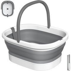 Nekteck collapsible foot soaking tub shown for compact home use and storage