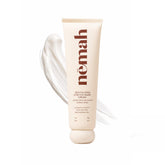 Nemah Stretch Mark Cream bottle pump shows easy, non-greasy application for pregnancy.