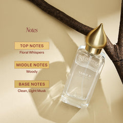 Nemat Amber label detail showcasing premium branding and quality ingredients.