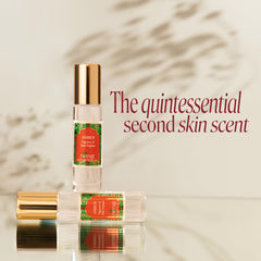Nemat Amber Roll-On 10ml glass bottle close-up, alcohol-free formula.