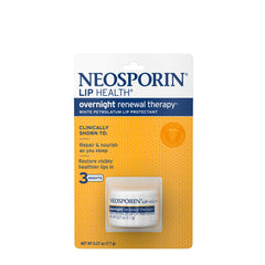 Neosporin Lip Health Renovación Nocturna en tono suave, hidratación para labios durante la noche