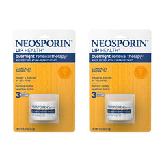 Neosporin hidrata labios durante la noche para mayor suavidad.