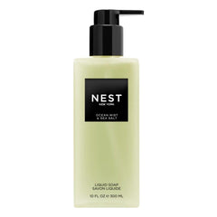 NEST New York Ocean Mist Liquid Soap bottle with pump for refreshing daily cleansing.
